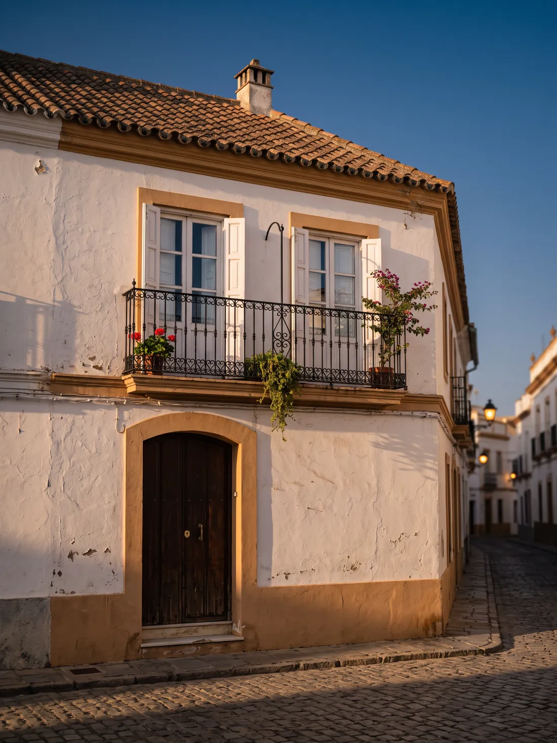 Fachada de una vivienda en venta en Huelva